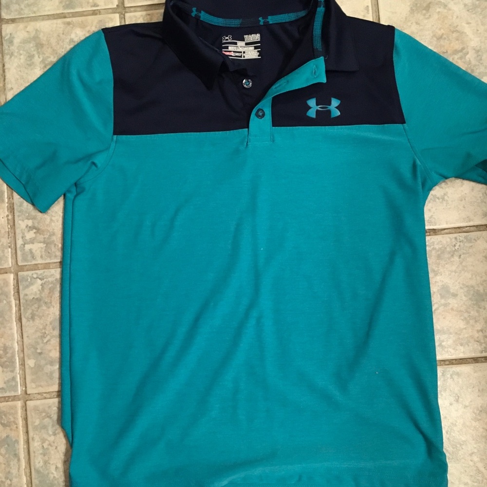 Under Armour Boys Golf Shirt